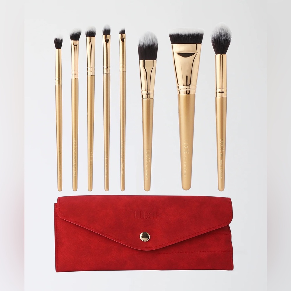 LUXIE | GLITTER AND GOLD BRUSH SET